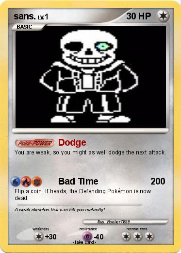 Pokemon sans.