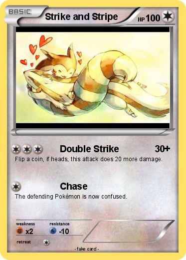 Pokemon Strike and Stripe