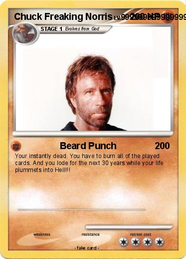 Pokemon Chuck Freaking Norris