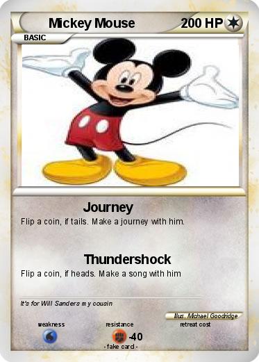 Pokemon Mickey Mouse