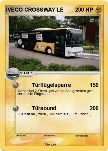 Pokemon IVECO CROSSWAY LE
