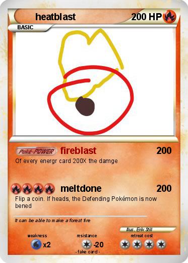 Pokemon heatblast