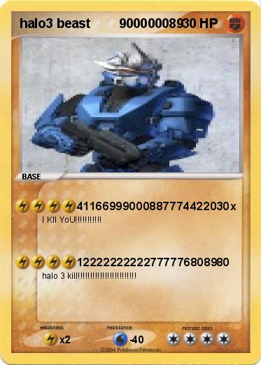 Pokemon halo3 beast        900000089