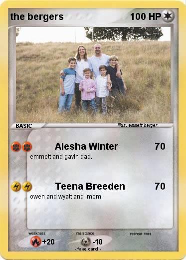 Pokemon the bergers
