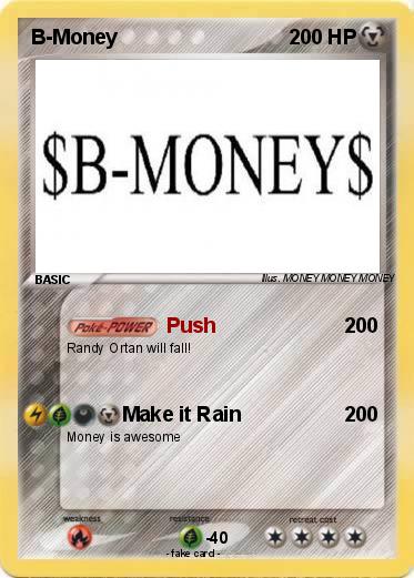 Pokemon B-Money