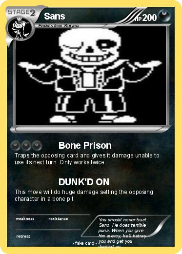 Pokemon Sans