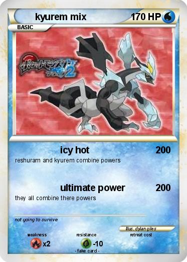 Pokemon kyurem mix
