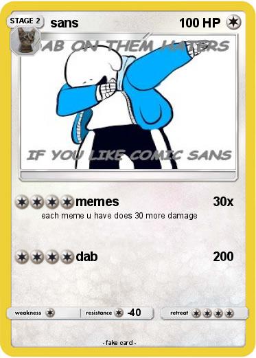 Pokemon sans