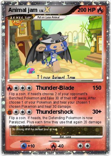 Pokemon Animal jam