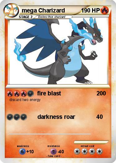 Pokemon mega Charizard