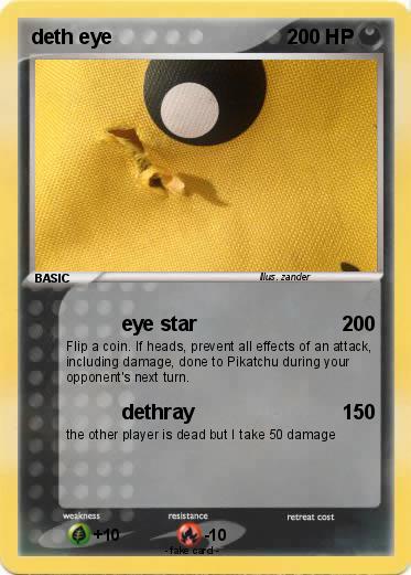 Pokemon deth eye
