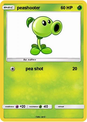 Pokemon peashooter