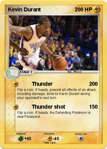 Pokemon Kevin Durant