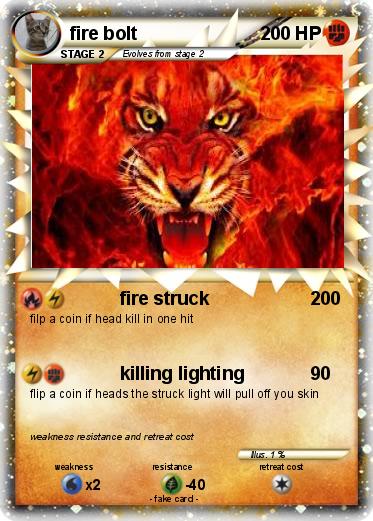 Pokemon fire bolt