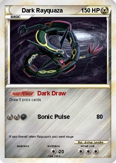 Pokemon Dark Rayquaza