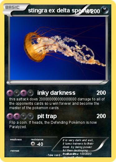 Pokemon stingra ex delta species