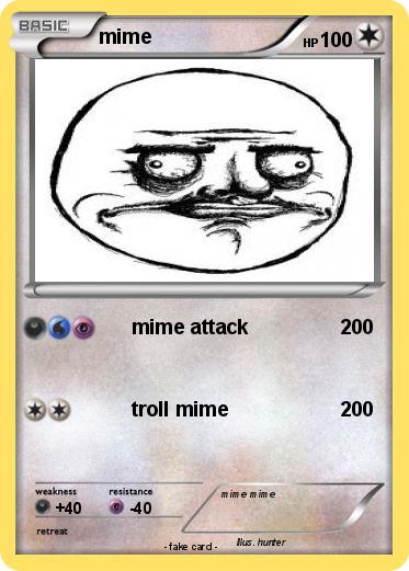 Pokemon mime