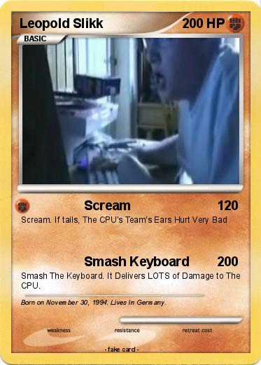 Pokemon Leopold Slikk