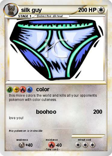 Pokemon silk guy