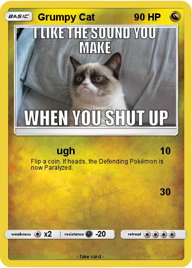 Pokemon Grumpy Cat