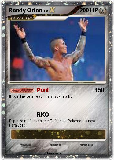 Pokemon Randy Orton