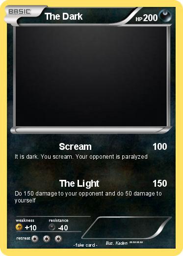 Pokemon The Dark