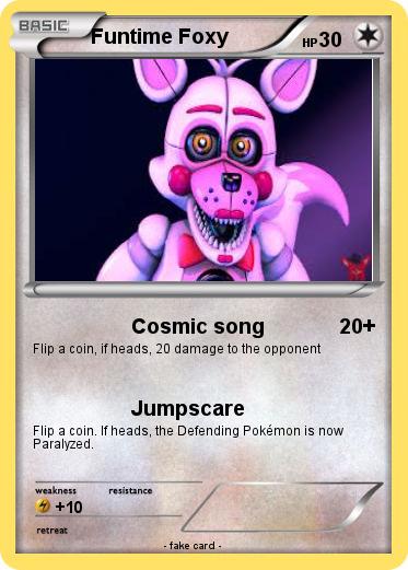 Pokemon Funtime Foxy