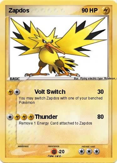 Pokemon Zapdos