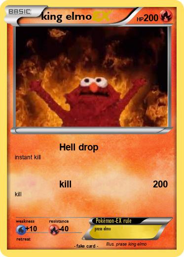 Pokemon king elmo