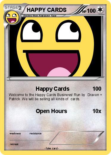Pokemon HAPPY CARDS