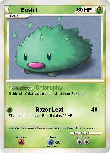 Pokemon Bushil