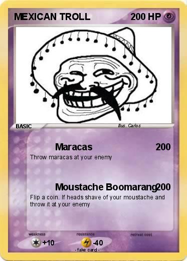 Pokemon MEXICAN TROLL