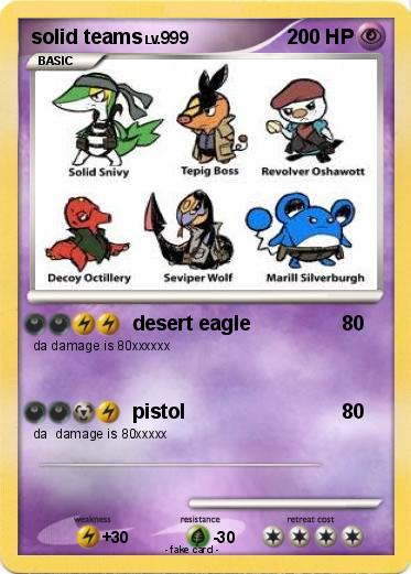 Pokemon solid teams