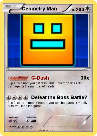 Pokemon Geometry Man