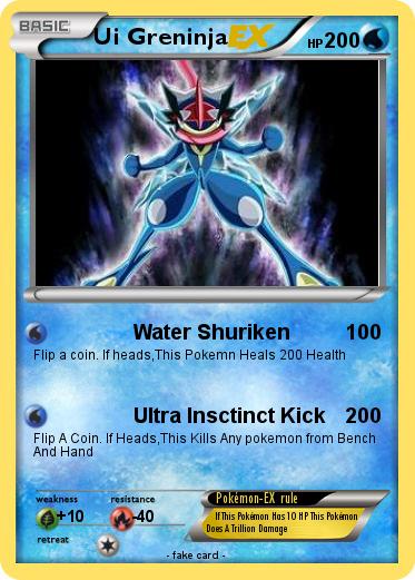 Pokemon Ui Greninja