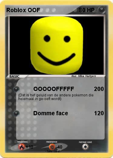 Roblox Oof Pokemon Cards - pokemon roblox guest 5