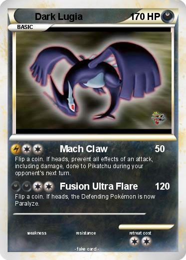 Pokemon Dark Lugia