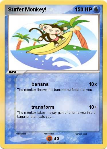 Pokemon Surfer Monkey!