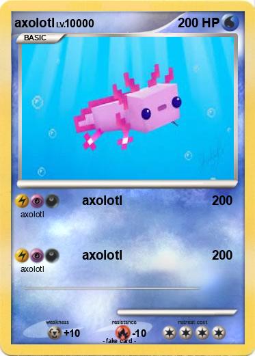 Pokemon axolotl