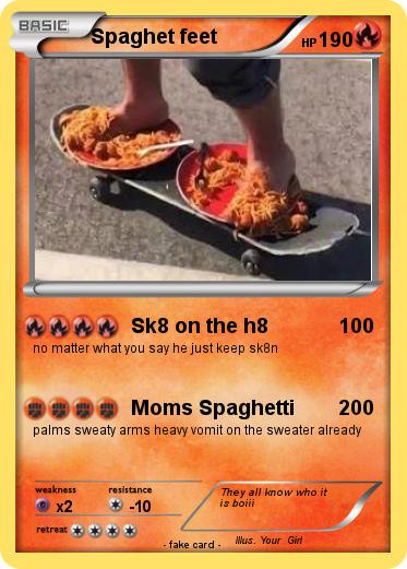 Pokemon Spaghet feet