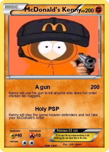 Pokemon McDonald’s Kenny
