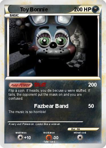 Pokemon Toy Bonnie