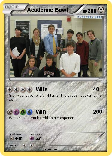 Pokemon Academic Bowl