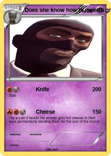 Pokemon Does she know how to make a grilled cheese?