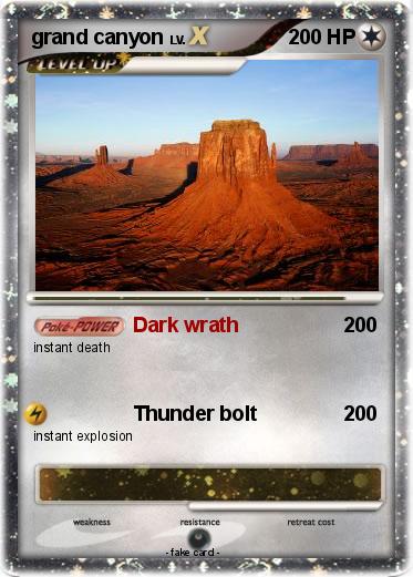 Pokemon grand canyon