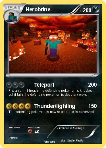 Pokemon Herobrine