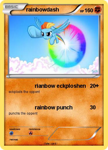 Pokemon rainbowdash