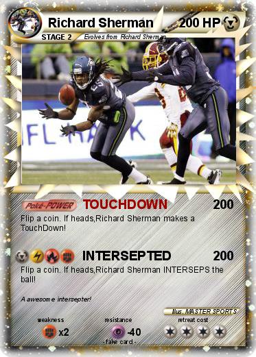 Pokemon Richard Sherman
