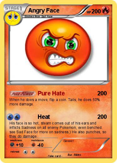 Pokemon Angry Face