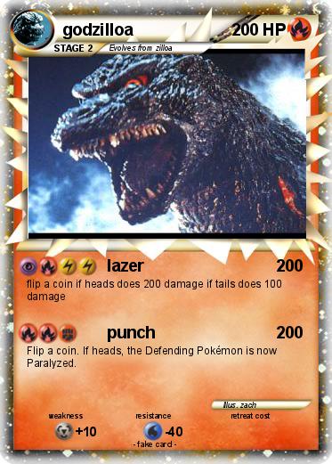 Pokemon godzilloa